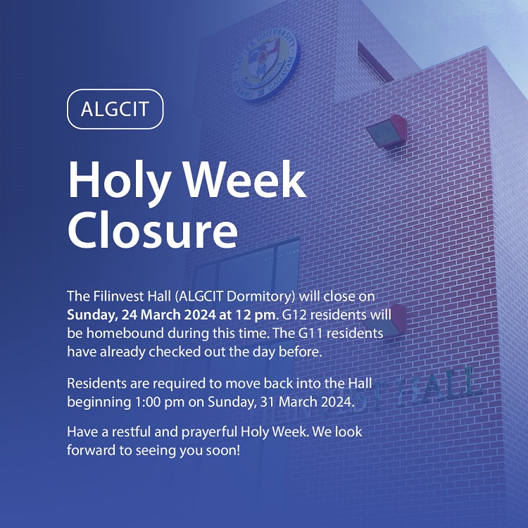 03222024.Web ALGCIT Holy Week Closure