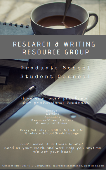 Research and Writing Resource Group