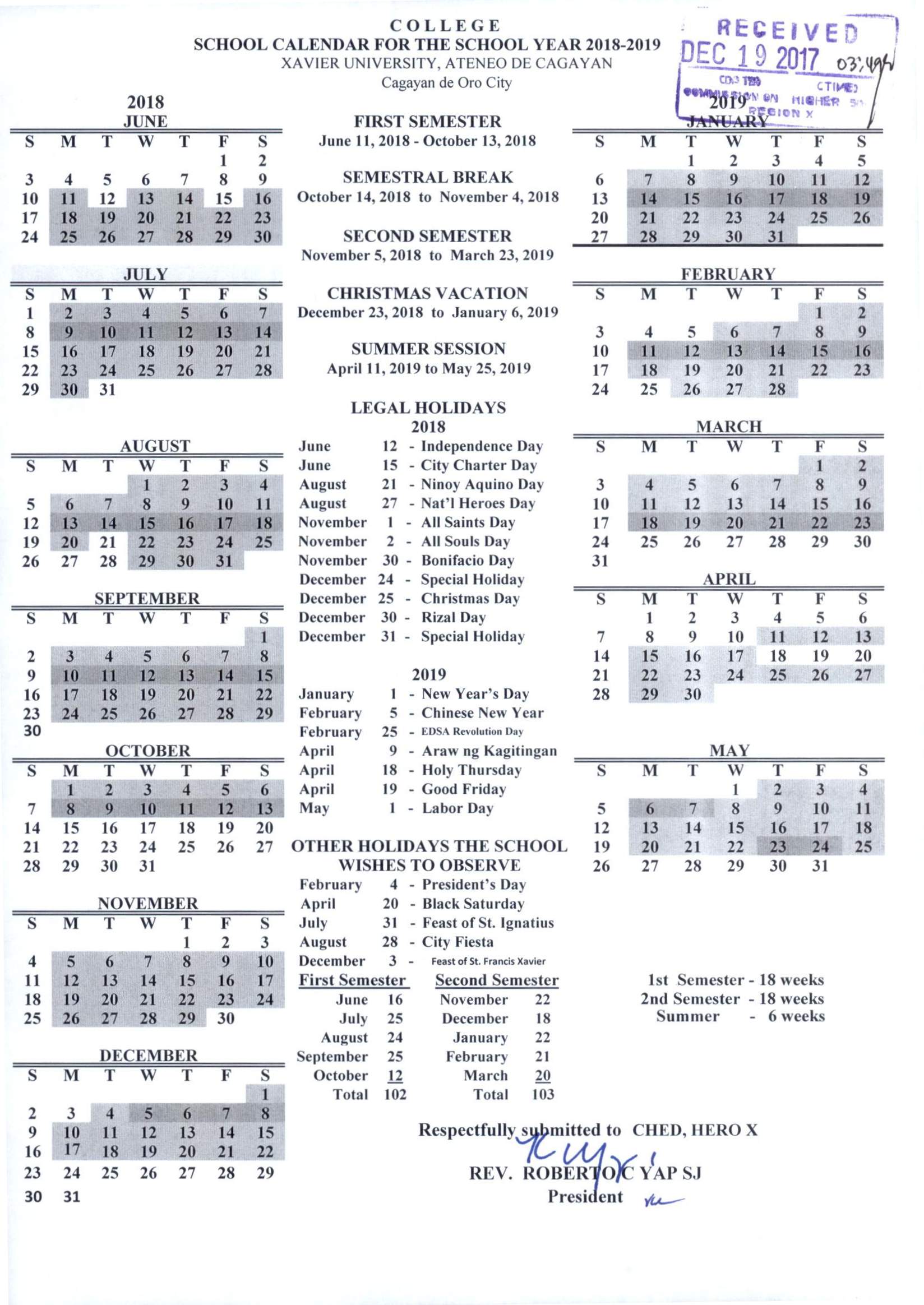 Xavier University’s Academic Calendar: A Comprehensive Guide - Calendar January 2025 Printable