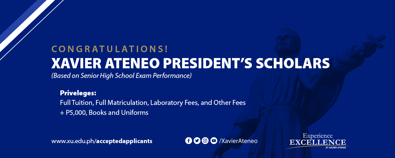 Accepted Applicants Cover Image Presidents Scholars SHS