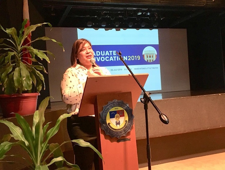 GSSC President Bernadette Paalam