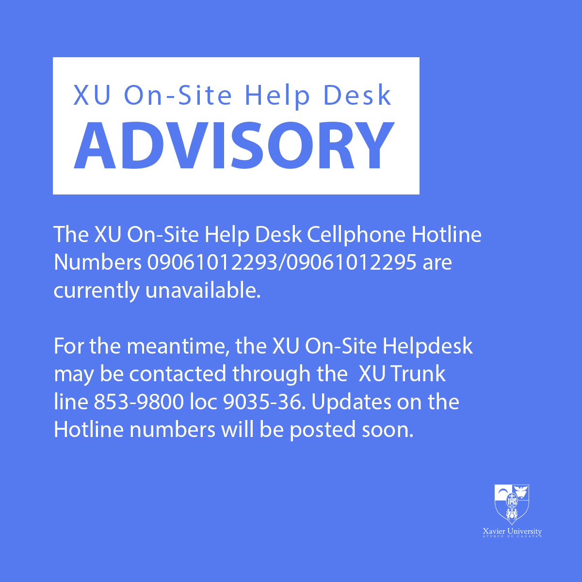 On Site Help Desk Advisory 2 1