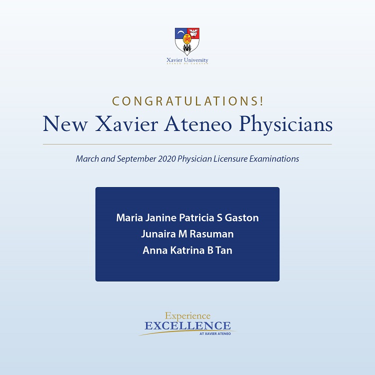New Xavier Ateneo Physicians