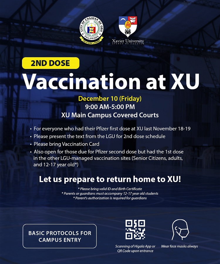 XU Vaccination 2nd Dose1212