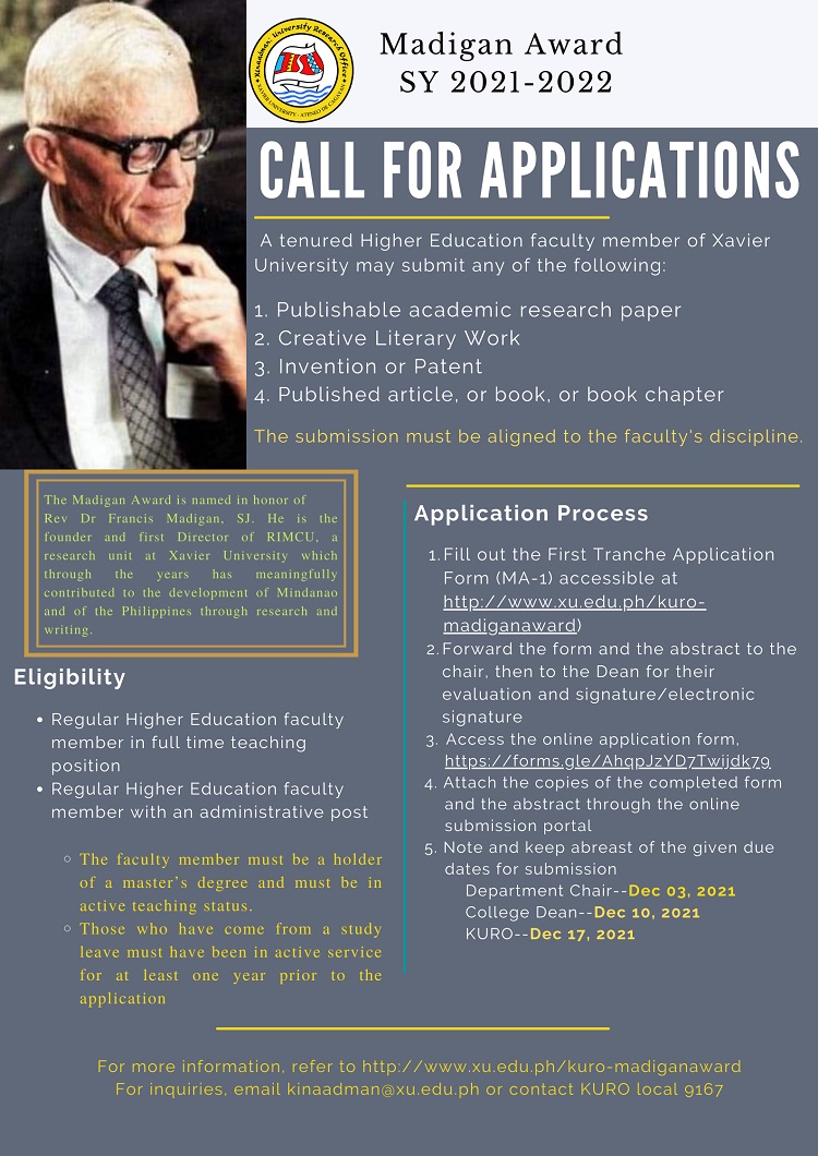 Madigan Award SY 2021 2022