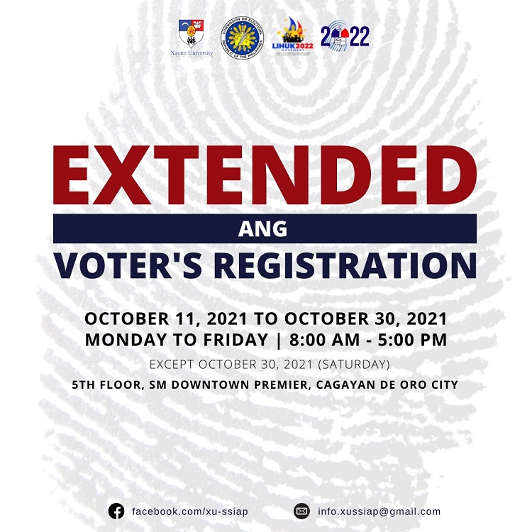 Voter Registration Extension Pubmat