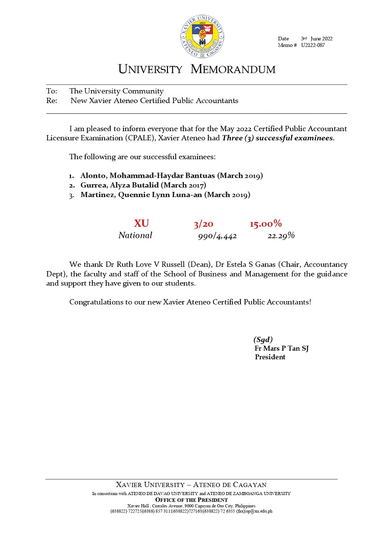 U2122 087 220603 New Xavier Ateneo Certified Public Accountants page 0001 1