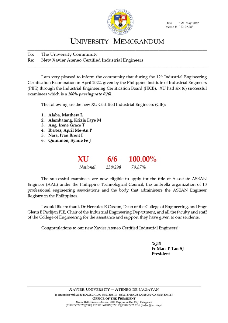 U2122 083 220517 New Xavier Ateneo Certified Industrial Engineers page 0001