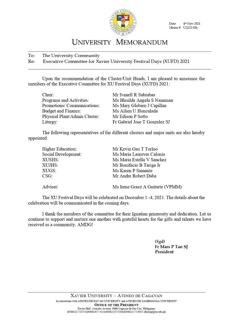 U2122 026 211104 Executive Committee for XUFD 2021 page 0001