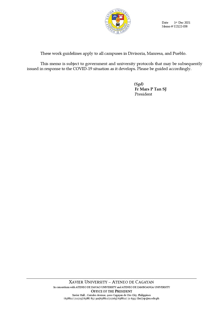 U2122 038 211201 Modified Campus Shutdown from December 1 15 2021 page 0002