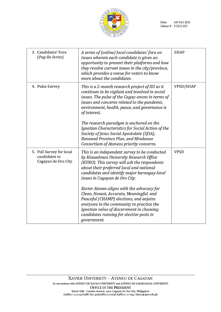 U2122 022 211014 XU Electoral Engagements 2022 page 0004