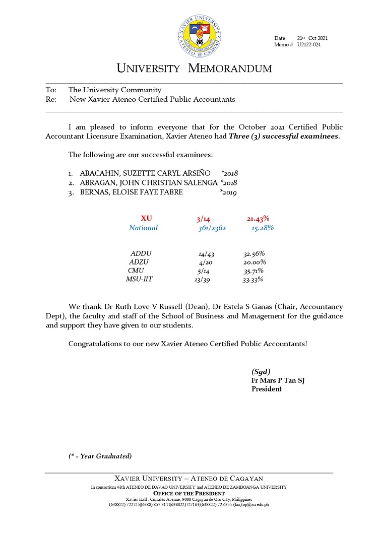 U2122 024 211021 New Xavier Ateneo Certified Public Accountants page 0001