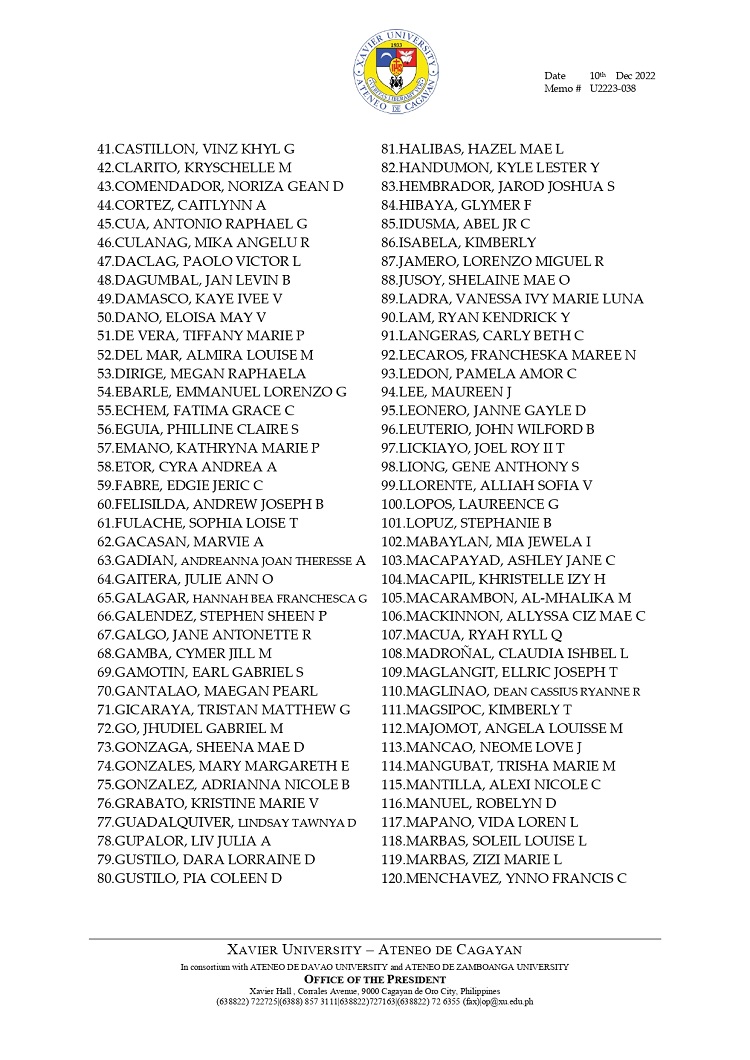 U2223 038 221210 New Xavier Ateneo Nurses page 0003