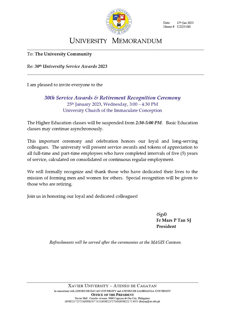 U2223 045 230117 University Service Awards 2023 page 0001 Copy