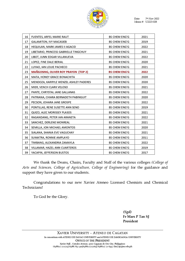 U2223 028 221107 New Xavier Ateneo Licensed Chemists and Chemical Technicians page 0003