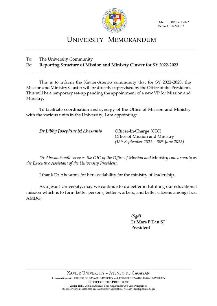 U2223 012 220916 Reporting Structure of Mission and Ministry Cluster SY 2022 2023 page 0001 1