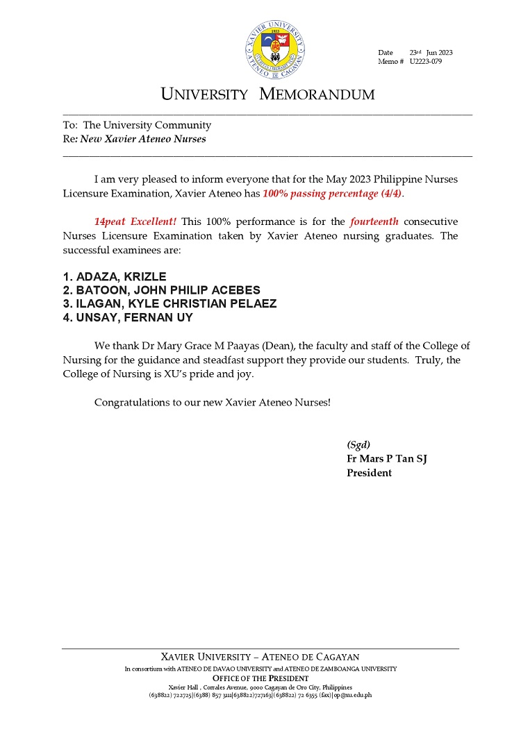 06232023.Web.U2223 079 230623 New Xavier Ateneo Nurses page 0001