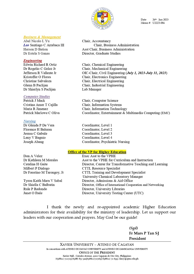 06272023.UpdtWeb.U2223 084 230626 Corrected ReAppointment of Higher Education Academic Administrators SY 2023 2024 page 0002