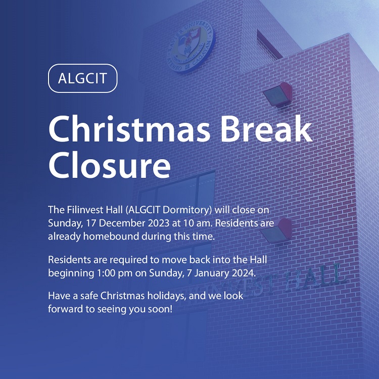 12162023.Web.ALGCIT Christmas Break Closure