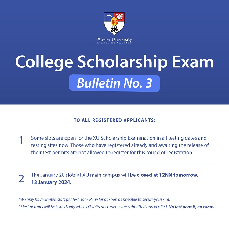 01122024.Web Scholarship Exam Bulletin No 3