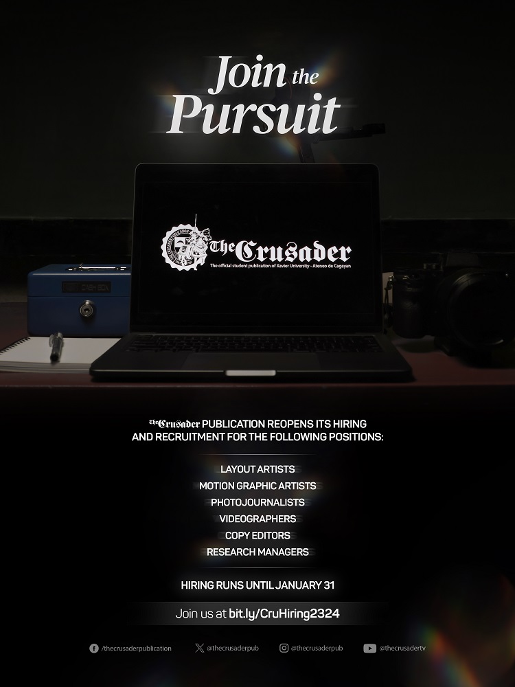 01242024.Web 2ND SEM HIRING GENERAL The Crusader Publication Xavier University