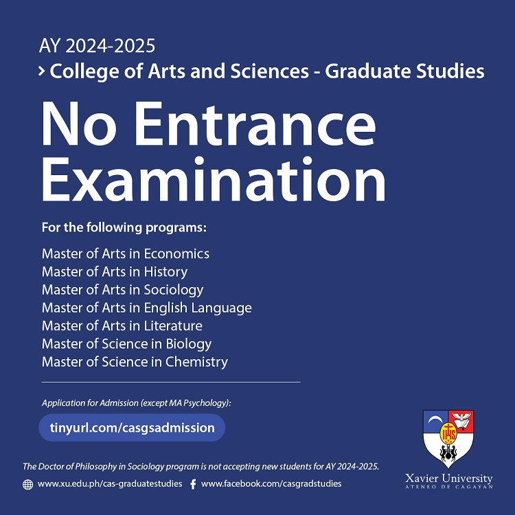 Xavier University University Testing Dates