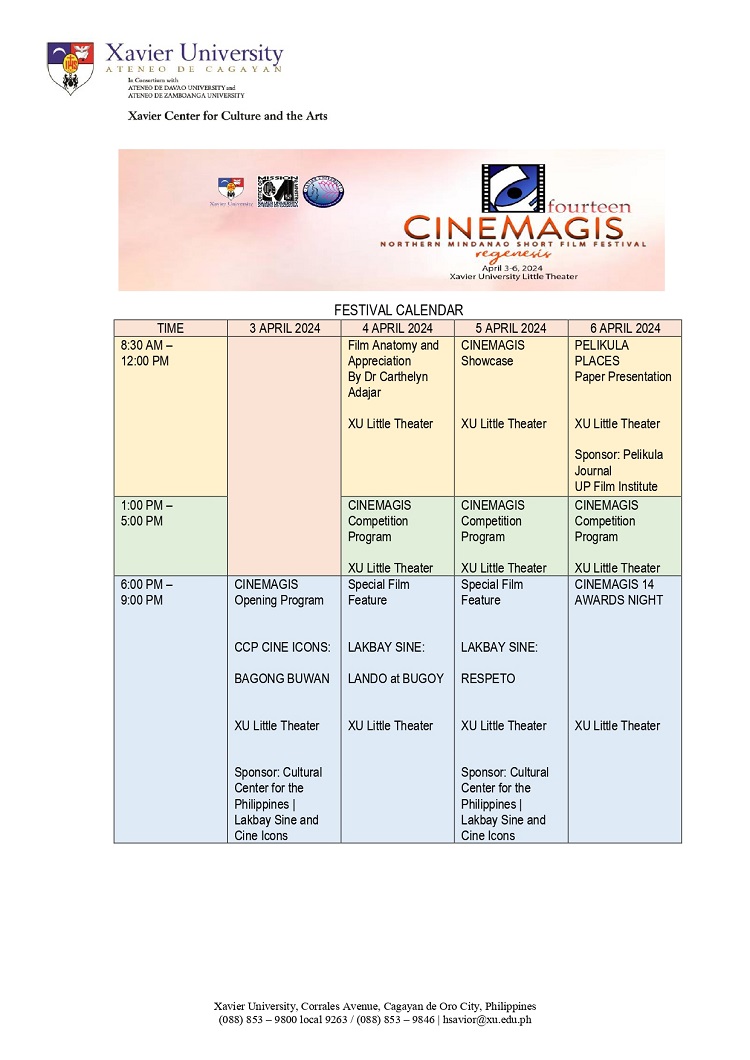 03272024.Web FINAL CINEMAGIS 14 Festival Calendar