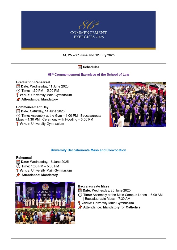 06182025.Web 86th University Commencement Exercises Info page 0001