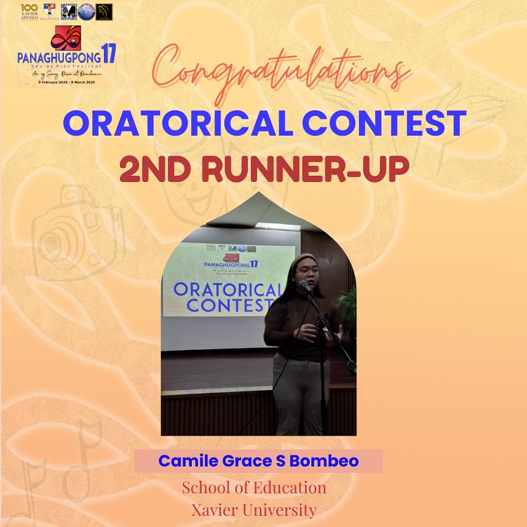03262025.Web P17 Oratorical Contest 2nd Runner up Camile Grace S Bombeo XCCA