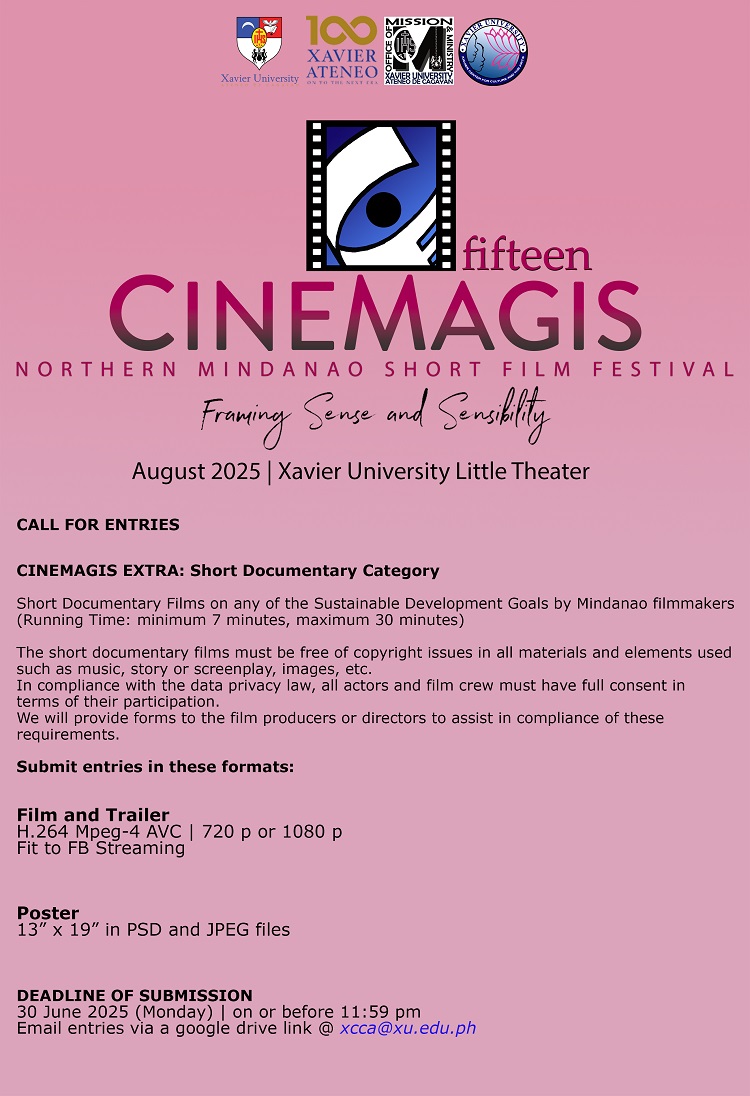 03272025.Web Revised CALL FOR ENTRIES CINEMAGIS EXTRA XCCA