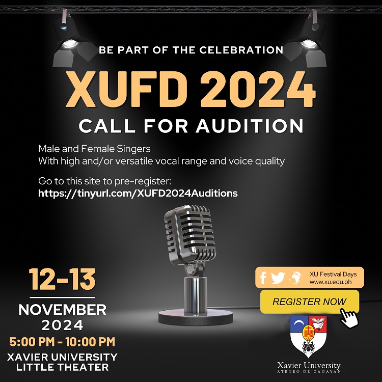 11092024.Web XUFD 2024 Call for Audtions XCCA