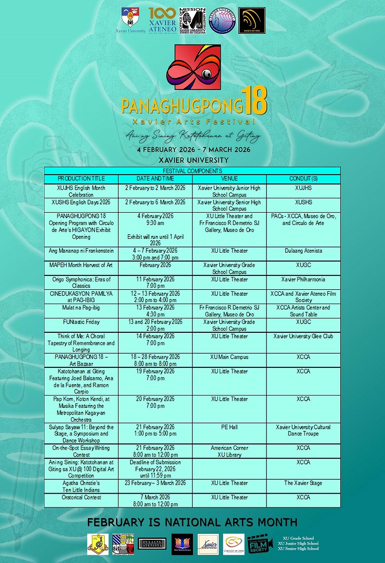 01202026.Web Panaghugpong 18 Calendar of Events XCCA