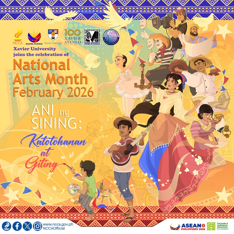 02032026.Web National Arts Month Publication Materials with XU supports XCCA