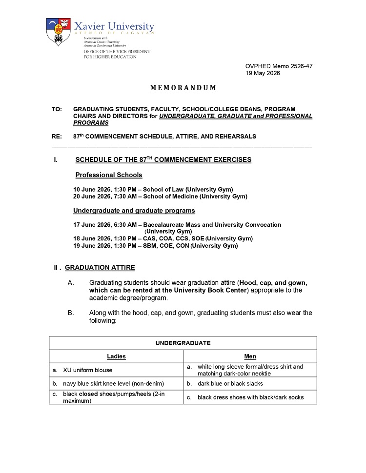 05202026.Web OVPHED Memo Graduating Students 2026 page 0001
