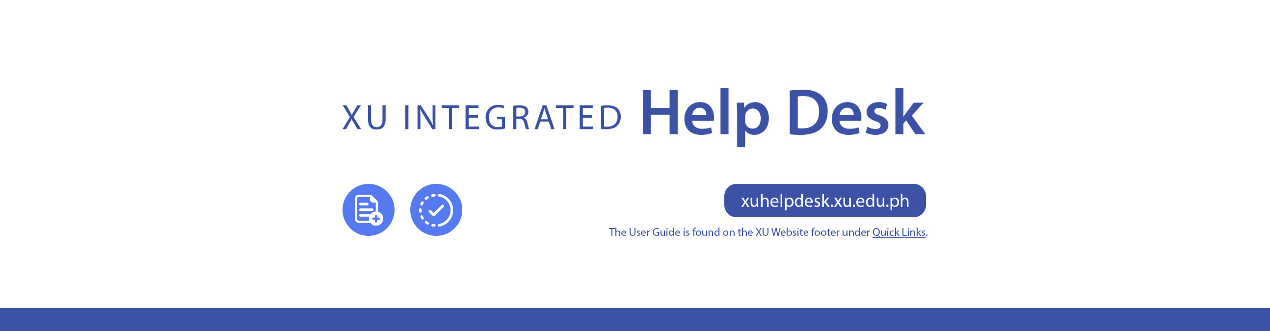 06162023.XU Integrated Help Desk Web Banner