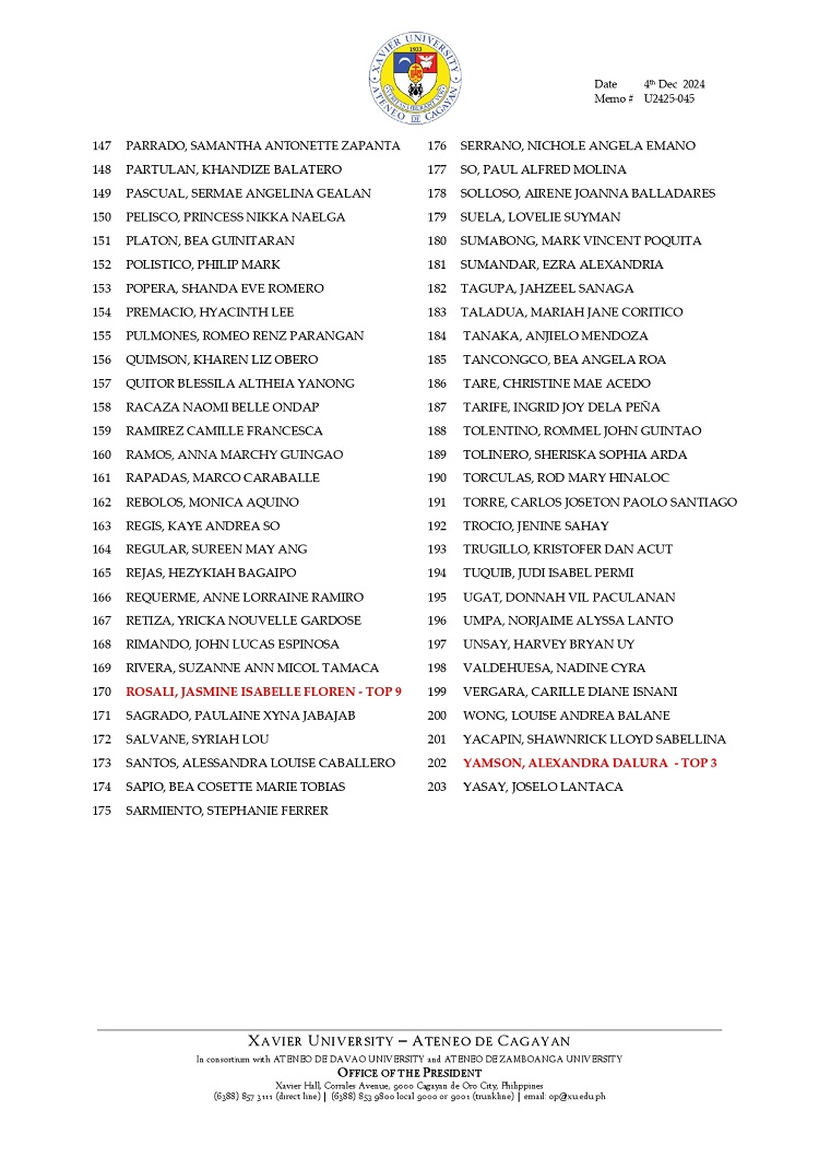 12042024.Web.MemoU U2425 045 241204 New Xavier Ateneo Nurses 2024 page 0004