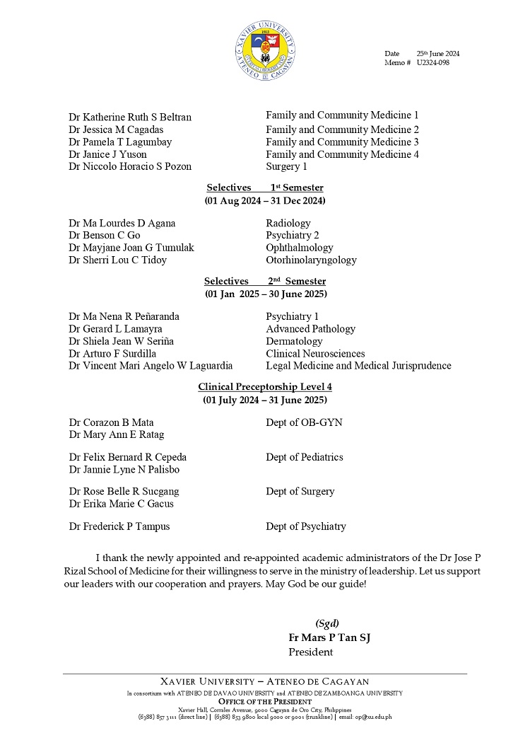 06252024.Web.MemoU U2324 098 240625 ReAppointment of SOM Administrators AY 24 25 page 0002