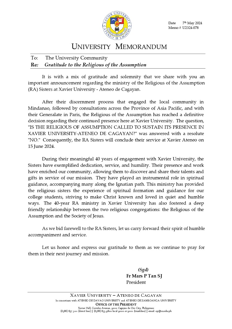 05072024.Web.MemoU U2324 078 070524 Gratitude to the RA v2 page 0001