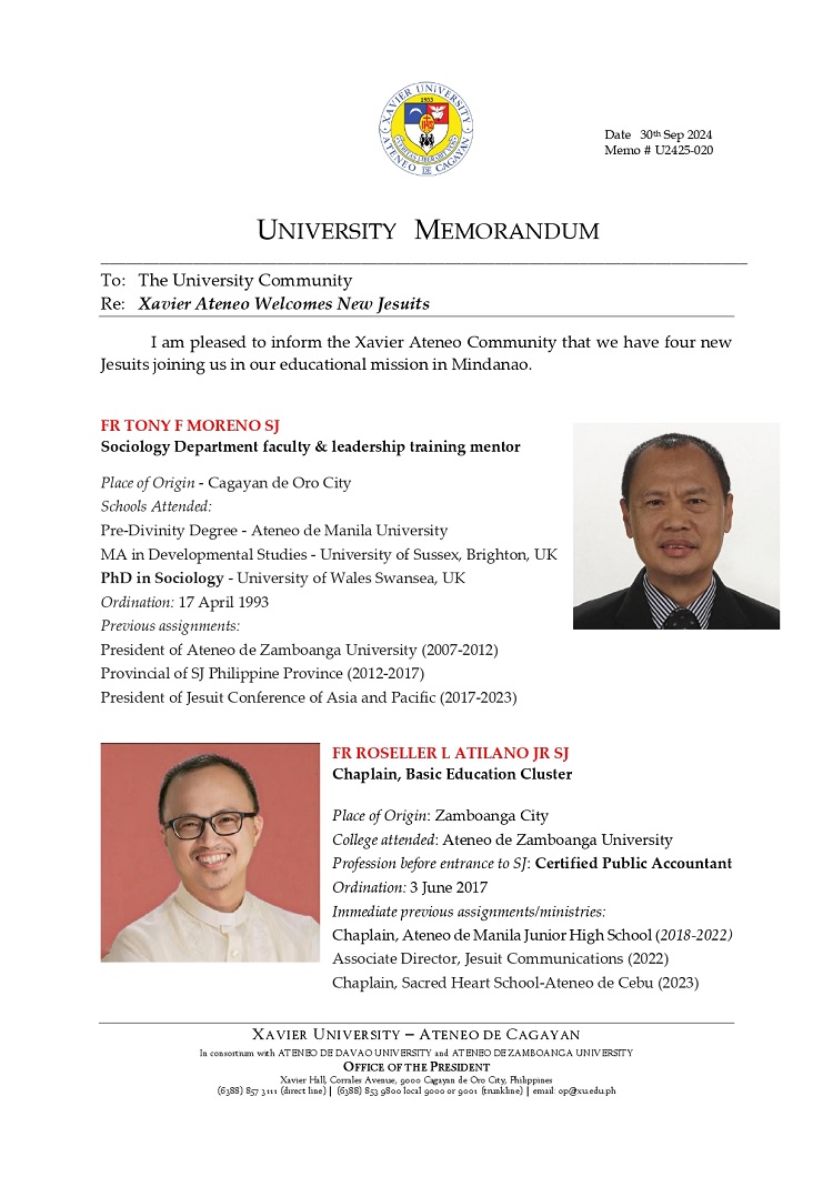 09302024.Web.MemoU U2425 020 240930 New Jesuits page 0001