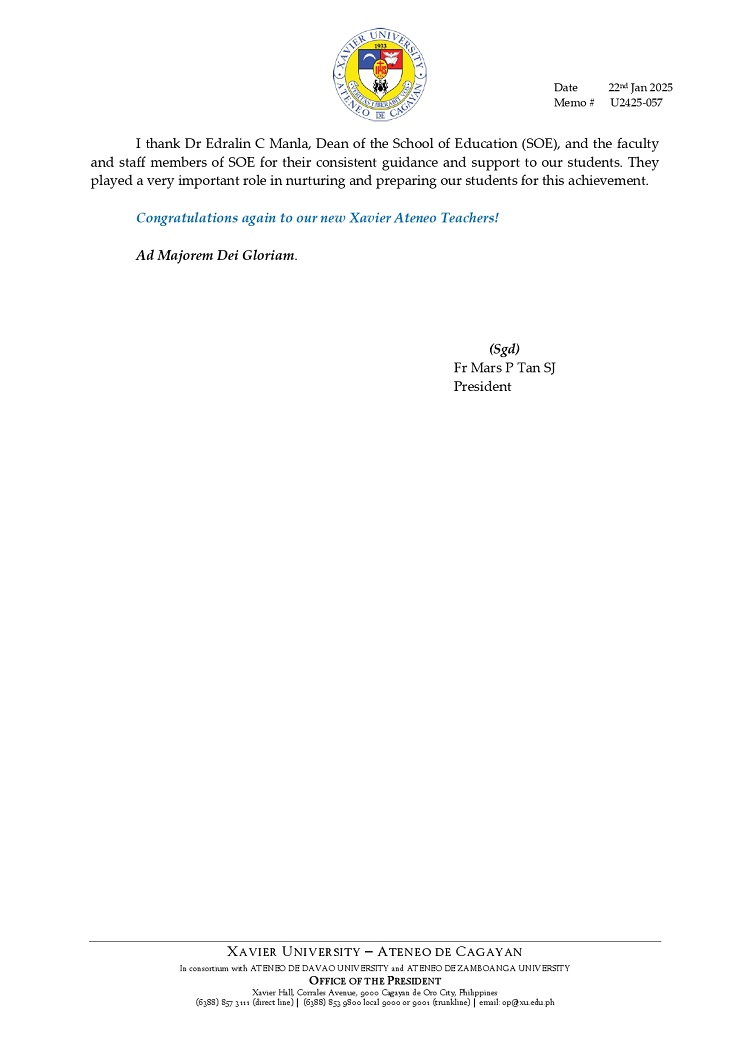 01232025.Web.MemoU U2425 057 012225 New Xavier Ateneo Teachers page 0003