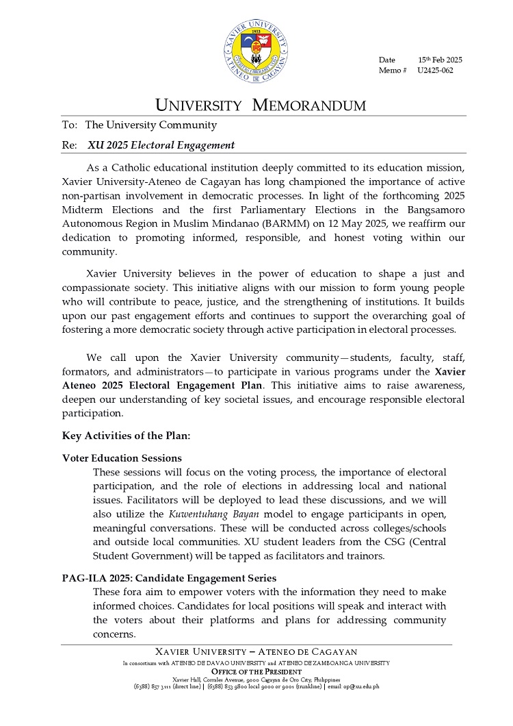 02172025.Web.MemoU U2425 062 021525 XU 2025 Electoral Engagement final page 0001