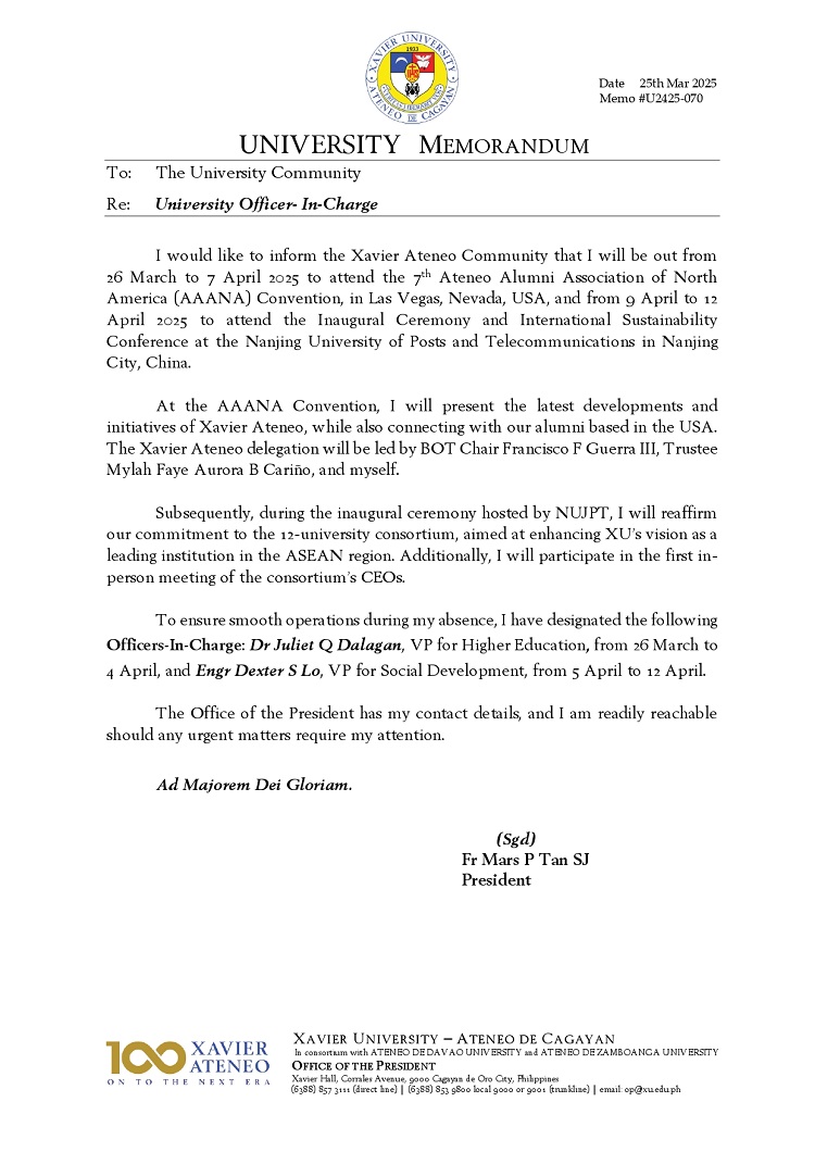 03252025.Web.MemoU U2425 070 250324 2025 University Officer In Charge page 0001