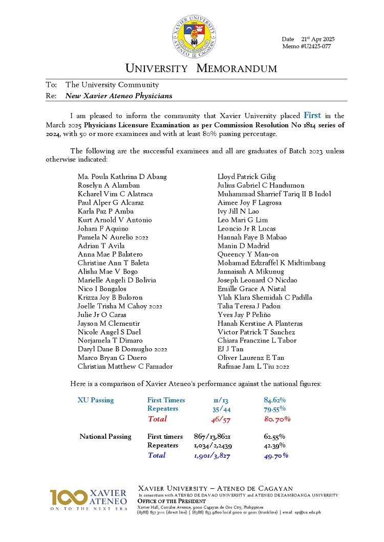 04212025.Web.MemoU U2425 077 250421 New Xavier Ateneo Physicians Mar2025 page 0001