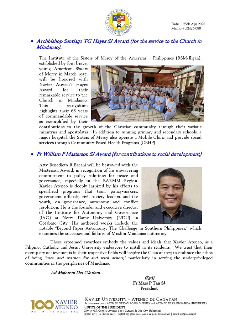 04262025.Web.MemoU U2425 080 250425 86th University Commencement Awardees Committee ver4 page 0002