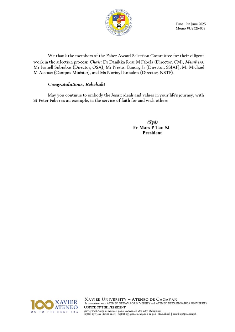 06112025.Web.MemoU U2526 008 250609 FABER AWARDEE 2025 page 0002