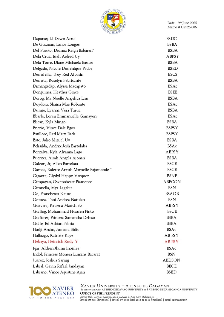 06132025.Web.MemoU U2526 006 250609 Graduation Honors 2025 Updated p5
