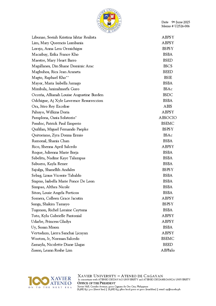 06132025.Web.MemoU U2526 006 250609 Graduation Honors 2025 Updated page 0003