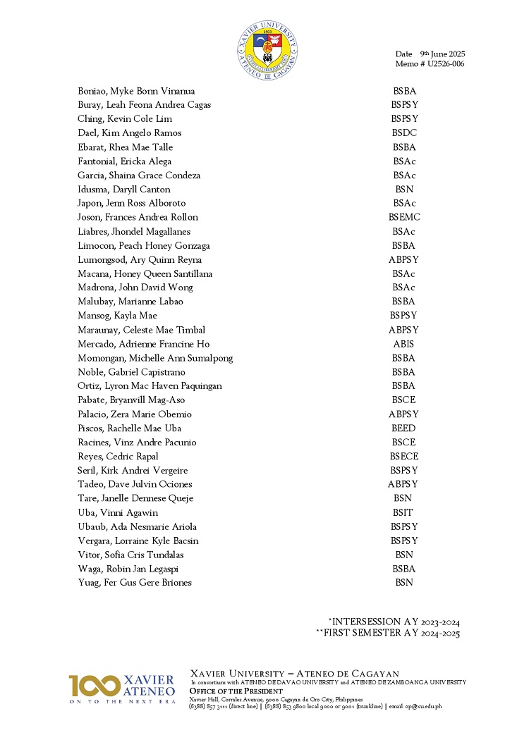 06132025.Web.MemoU U2526 006 250609 Graduation Honors 2025 Updated page 0008