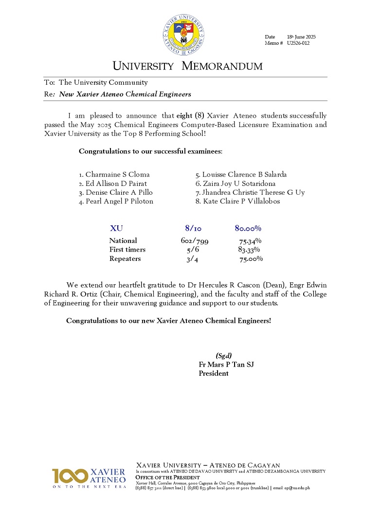 06192025.Web.MemoU U2526 012 250618 New Xavier Ateneo Chemical Engineers page 0001