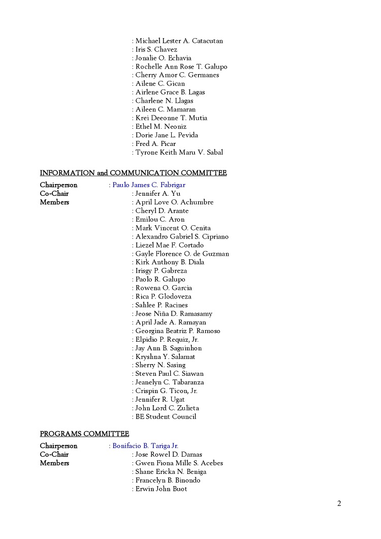 09052025.Web.MemoU U2526 058a 20250903 JAM 2025 COMMITTEES Sep2025 page 0002